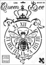 Schablone-Stencil A3 029-5398 Queen Bee